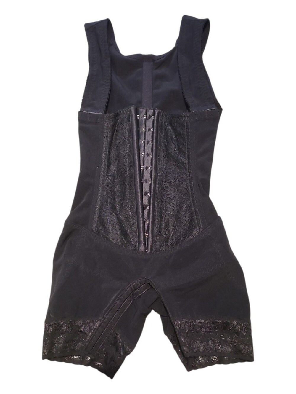 NEW Ardyss Black Body Magic Shapewear Bodysuit -Sleek Sculpting Shorts Womens 28 - Picture 5 of 16